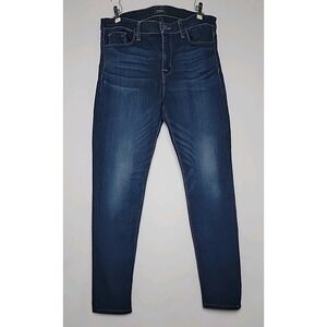 Hudson Jeans Women's Size 30   US size 10 Mid-Rise Skinny Dark Wash Denim